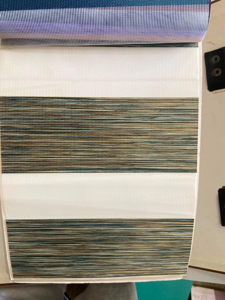 Zebra blinds swatch bronze olive